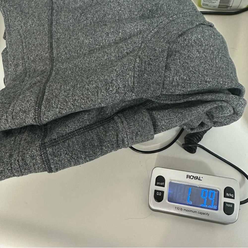 Lululemon Find Your Centre Wrap Hooded Jacket in heathered Gray women's size 6